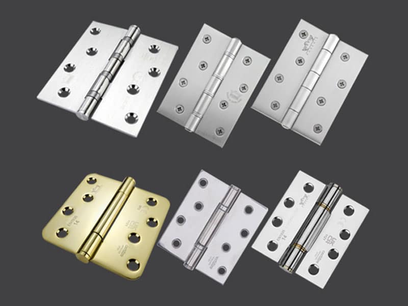 6 Architectural Butt Hinges