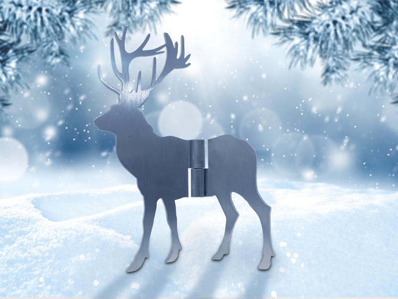 Bespoke Stag Hinge Created Just for Christmas