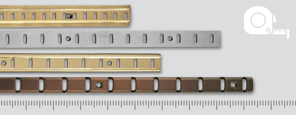Cut to length bookcase strip from Cooke Brothers