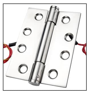 Example of a conductor hinge