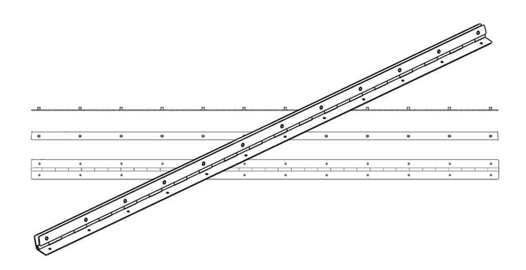 Heavy Duty Continuous Hinge