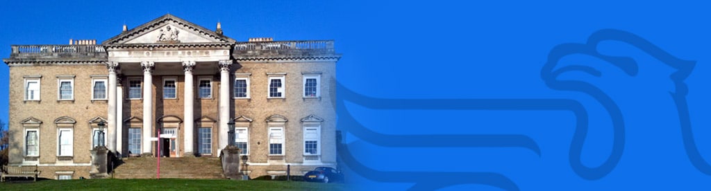 Restored brass hinges in the Henry Holland Room at Claremont Fan Court School