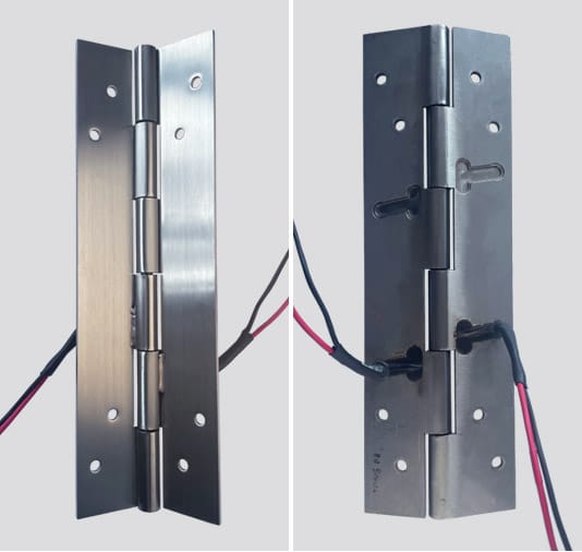 Continuous Conductor Hinges