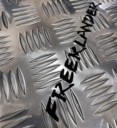 Custom laser etching