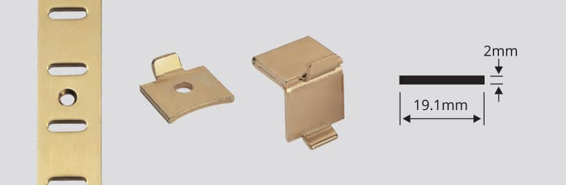 Flat Bookcase Strip Shelving Systems