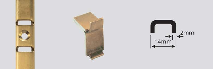 U Section Bookcase Strip Shelving Systems