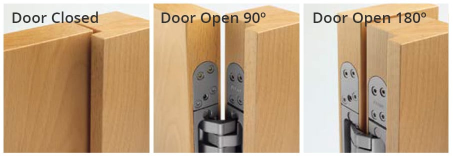Concealed Hinge Opening Angle