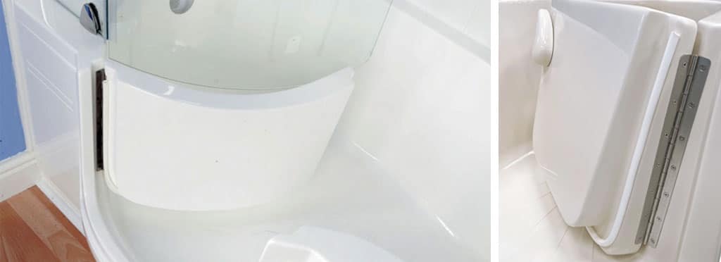 Independent Bathing bespoke continuous hinge