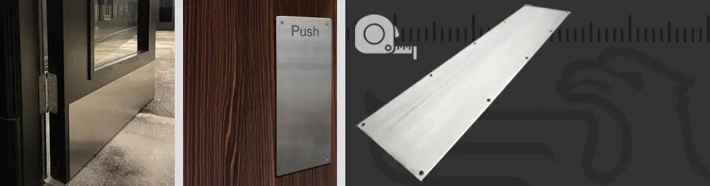 Made-to-Measure Door Plates