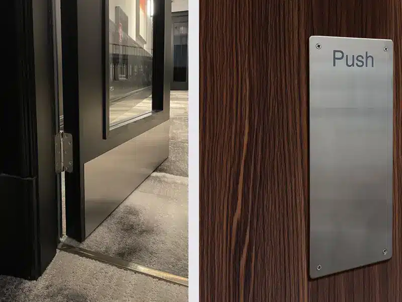 Made-to-Measure Door Plates with Logos, Labels and More