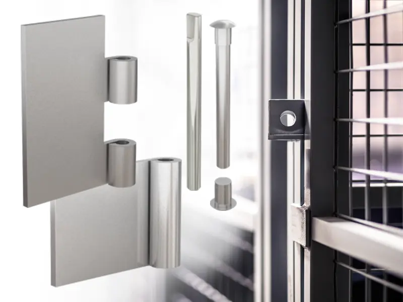 Only the Strongest Weld-On Hinges for Commercial and Industrial Gates