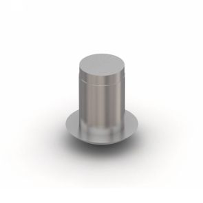 Headed End Cap - 6mm Diameter - Steel