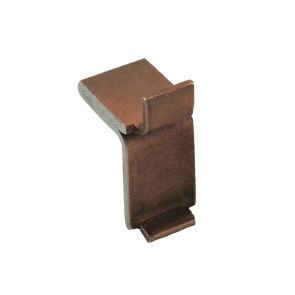 7485 Double Bookcase U Section Stud - Mild Steel - Bronze  