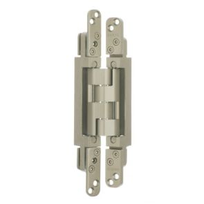 Pivota DX58 3D  Fully Concealed Adjustable Hinge - Aluminium - Satin Nickel Finish