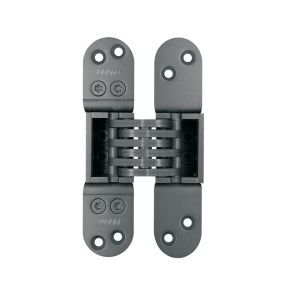 Pivota DX30 3D  Fully Concealed Adjustable Hinge - Mild Steel - Simulated Stainless Steel Finish