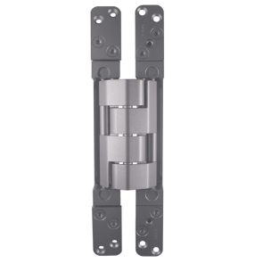 Pivota DX300 3D  Fully Concealed Adjustable Hinge - Mild Steel - Simulated Stainless Steel Finish