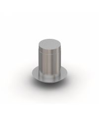 Headed End Cap - 8mm Diameter - Steel