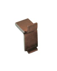7485 Double Bookcase U Section Stud - Mild Steel - Bronze  
