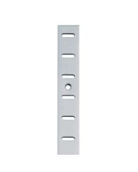 7470 Flat Bookcase Strip - Aluminium - Satin Anodised  1829 x 19 x 2mm