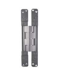 Pivota DX300 3D  Fully Concealed Adjustable Hinge - Mild Steel - Simulated Stainless Steel Finish