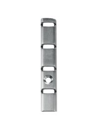 7480 U Section Bookcase Strip - Mild Steel - Zinc  1829 x 14 x 2mm