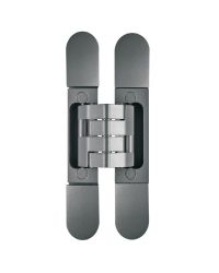 Pivota DX61 3D Design  Fully Concealed Adjustable Hinge - Aluminium - Satin Nickel Finish