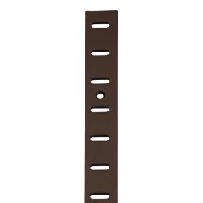 7470 Flat Bookcase Strip - Mild Steel - Bronze Powder Coat  1829 x 19 x 2mm