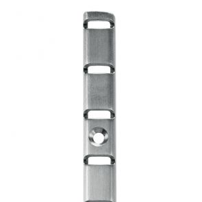 7480 U Section Bookcase Strip - Mild Steel - Zinc  1829 x 14 x 2mm