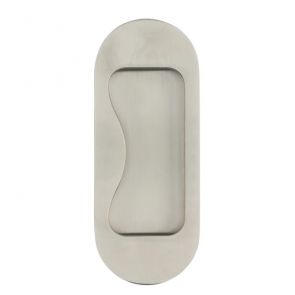 7680 Flush Pull - Stainless Steel - Satin Polished - Sidefix  