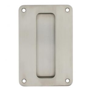 7685 Heavy Duty Flush Pull - Stainless Steel - Satin Polished - Facefix 