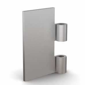 Hinge Half Leaf - Width 40mm x Length 120mm - Thickness 5mm - Stainless Steel 304