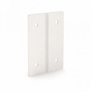 Polymer Hinge Without Pin - 25.4 mm x 38.1 mm - White