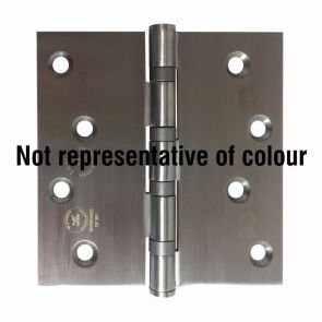 7540 Slimline Butt Hinge - Square Corner - Staggered Hole - Stainless Steel - Bright Polished  102 x 102 x 2.5mm