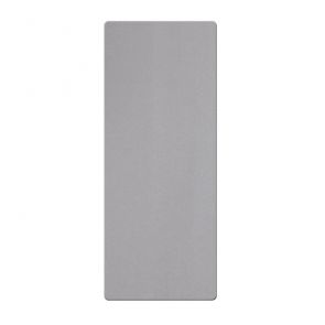 Push Plate - 250 x 100 x 1.5mm - Stainless Steel - Satin Polished - Pozi-drive Screws