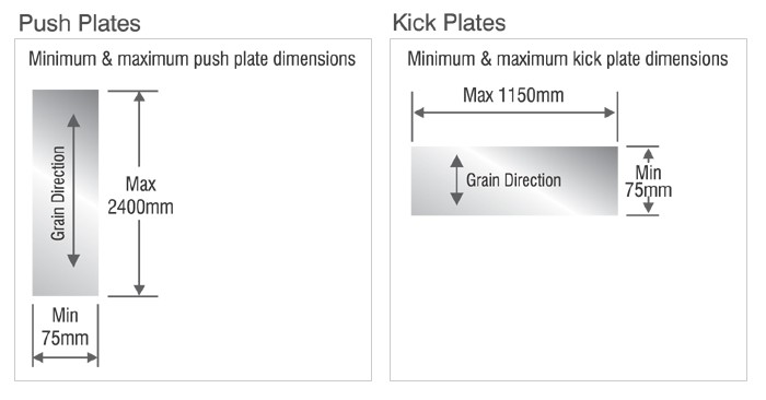 Push and Kick Plates